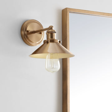 July Metal Shade Sconce